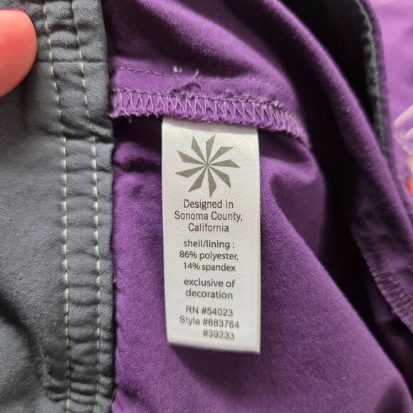 Athleta Whatever Size 4P Deep Purple Pleated Summer Casual Skort - Picture 10 of 11